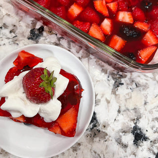 Fruity Protein Jell-O Squares