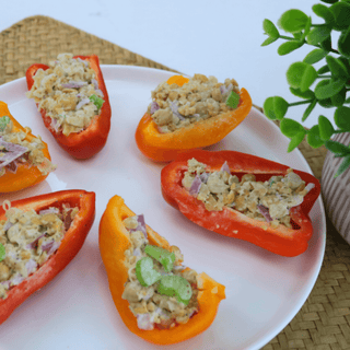 Chickpea Salad Cups – bariatric recipe by Celebrate Vitamins