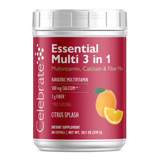 Essential Multi 3'ü 1 Arada Multivitamin ile Kalsiyum İçecek Karışım