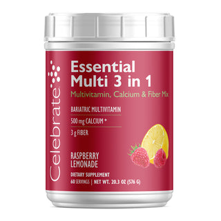 Essential Multi 3'ü 1 Arada Multivitamin ile Kalsiyum, İçecek Karışım