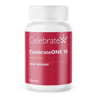 CelebrateONE 18 Once Daily Bariatric Πολυβιταμίνη με Κάψουλες Σιδήρου 