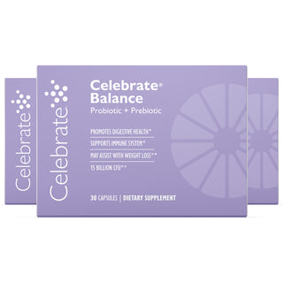 Celebrate® BALANCE προβιοτικό + πρεβιοτικό, κάψουλες