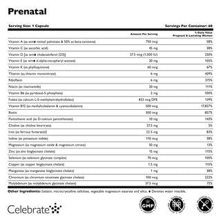 Bariatrik Prenatal Vitamin ile Demir, Kapsüller