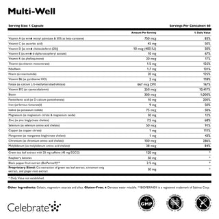 Πολυβιταμίνη Multi-Well, κάψουλες