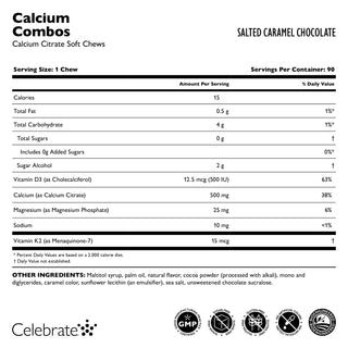 Calcium Citrate Combos, Soft Chew