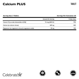 Calcium PLUS - Κιτρικό ασβέστιο, δισκίο