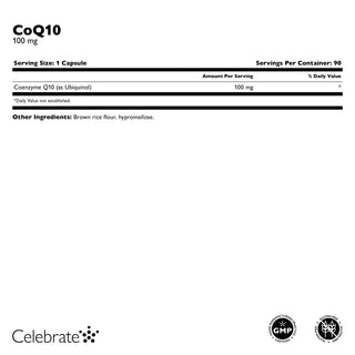 CoQ10 (συνένζυμο Q10), 100mg, κάψουλες