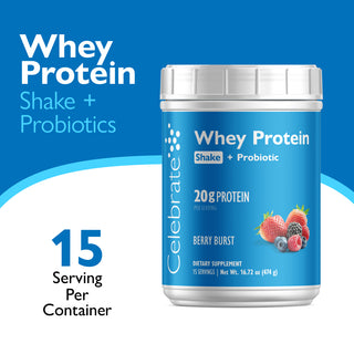 Celebrate® ReBuild Protein + Probiotic, σκόνη