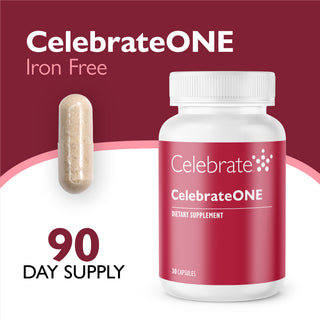 CelebrateONE Once Daily Bariatric Multivitamin χωρίς σίδηρο, κάψουλες