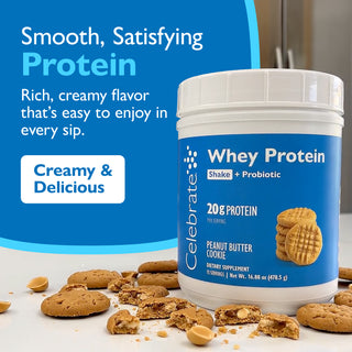 Celebrate® ReBuild Protein + Probiotic, σκόνη