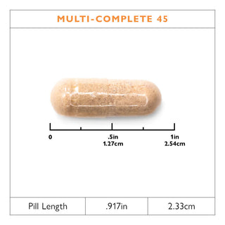 Multi-Complete 45 Bariatrik Multivitamin ile Demir