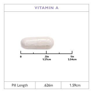 Vitamin A 7500mcg (25.000 IU)